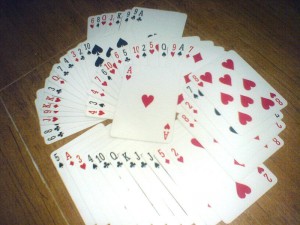 Typical Anglo-American Playing Cards
