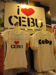 Choose your "I Love Cebu" Shirt