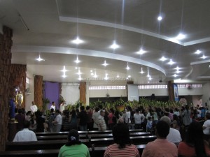 Blessing of Palms, Back View