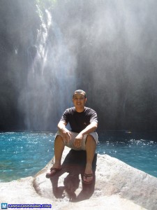 Mark at Tinago Falls