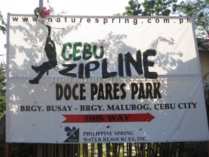 Cebu Zipline at Doce Pares, Busay