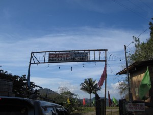 Entrance at Mountain Training Park