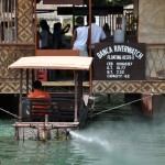 Back of a Floating Restaurant