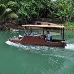 Outrigger Boat used for Floating Resto