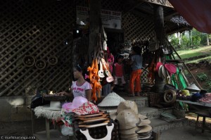 One of the souvenir shops