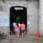 The museum door