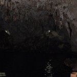 The lagoon and stalactites