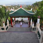 Meditation area and the view