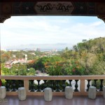 The meditation area