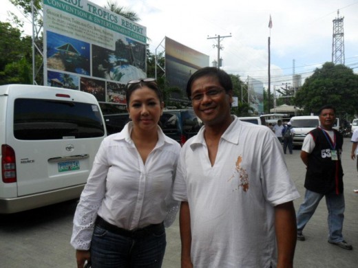 Korina Sanchez and Kuya Dodong