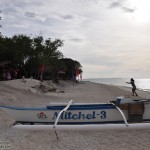 The beach of Balicasag Island