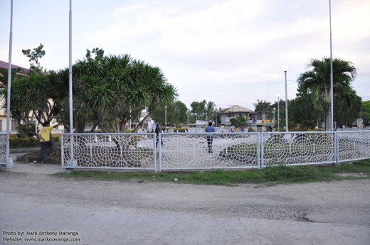 Park fronting Dauis Church