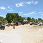 The Parking Area outside the Monastery