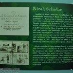 Rizal, Scholar