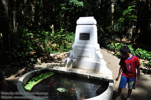 Fish Pond in front of Rizal's House