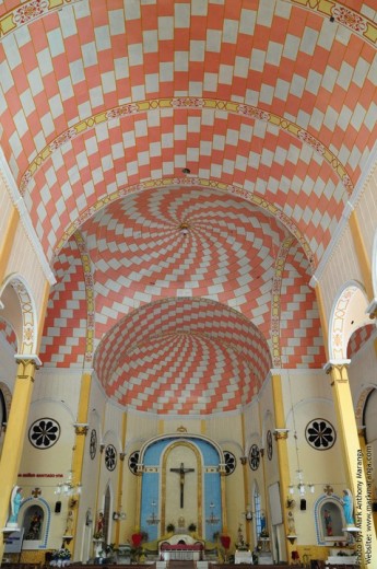The Church Altar and Ceiling