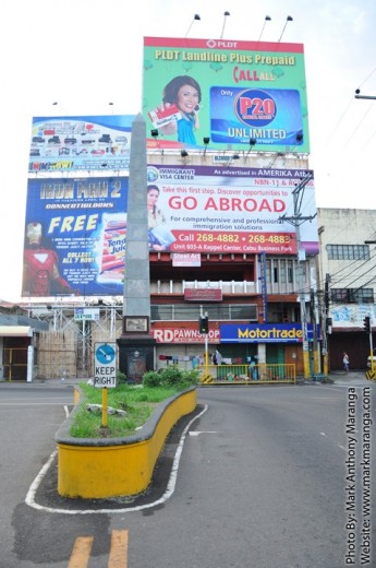 The other side of Colon Street