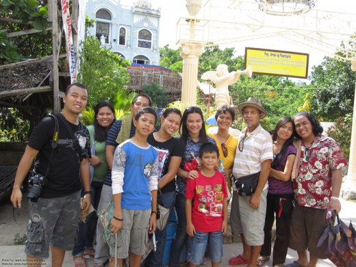 With my Family at Simala