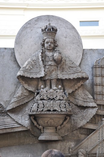 Concrete design of the Sto Nino