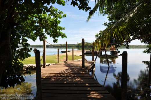 Bridge going to the very near and small islet