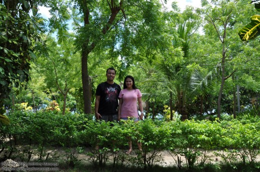 Mark and Lisa at the Garden