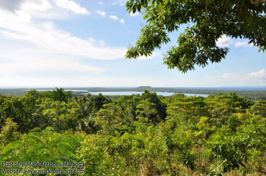 Picturesque view of Lake Danao