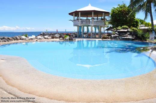 Swimming pool at Paras Beach Resort