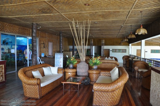 Paras Beach Resort's Reception Area