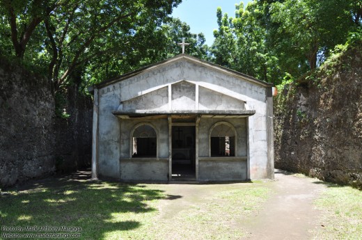 Chapel inside the ruins