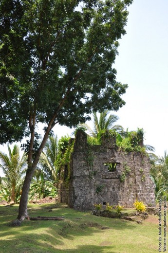 The ruins of the bell tower