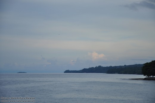Mantigue Island (Left), Camiguin (Right) - from afar