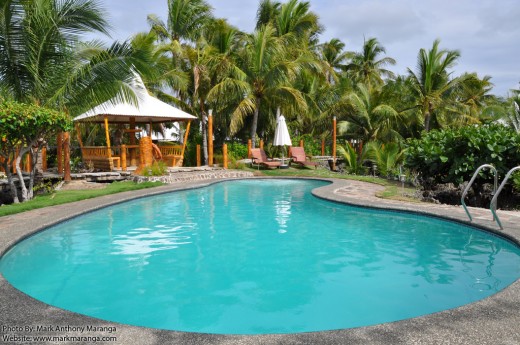 The Beautiful Swimming Pool meters away from the beach