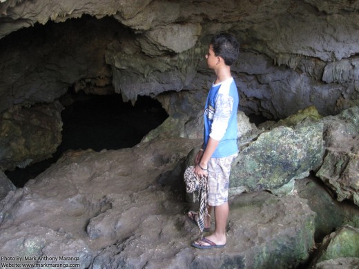 Inside Sillon Cave