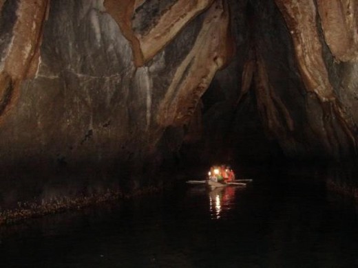 Inside the Cave of the Subterranean River