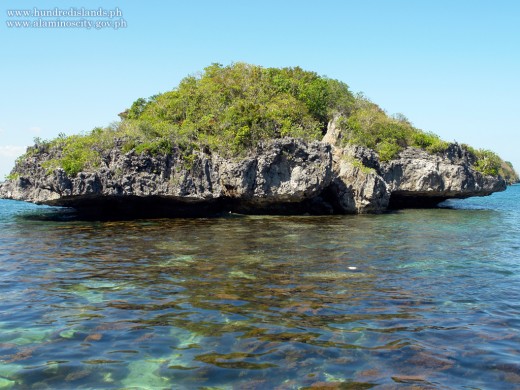 One of the Islands in Hundred Islands