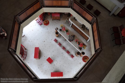 A view ot the Taoist Temple from above