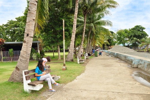 Benches at Magsaysay Park