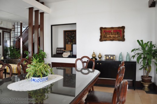 Dining Area of Macapagal Ancestral House