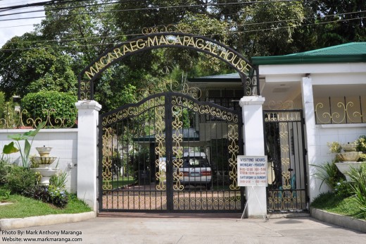 Entrance gate of Macaraeg-Macapagal Ancestral House