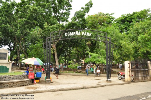Entrance of Osmena Park