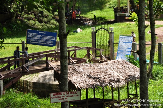 Footbridge of the Public Pool Entrance