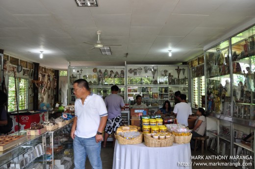 Inside the Monastery Souvenir Shop