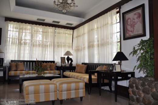 Living room of Macapagal Ancestral House