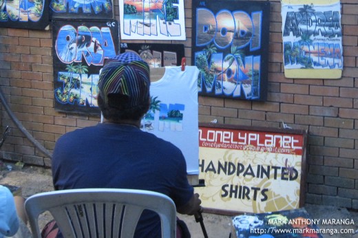 Lonely Planet Hand-painted Shirts Boracay