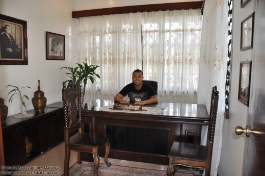 Mark in Diosdado Macapagal's Office