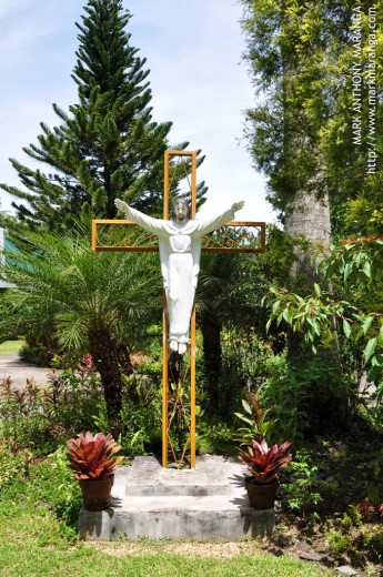 Risen Jesus inside the Monastery