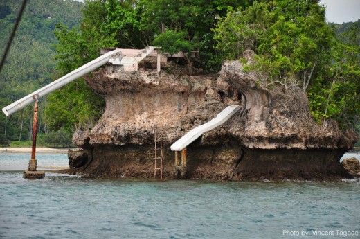 Rock Formation with Slides