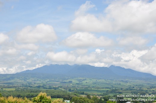 View of Mount Kitanglad and Landscape from Bukidnon Monastery