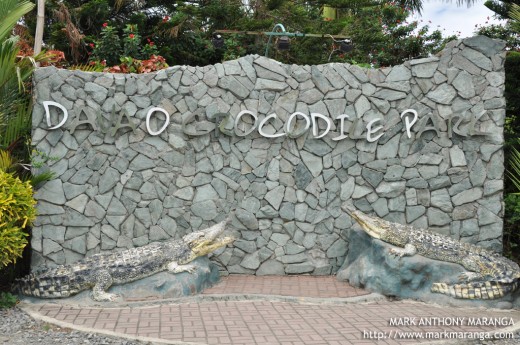 Davao Crocodile Park Marker