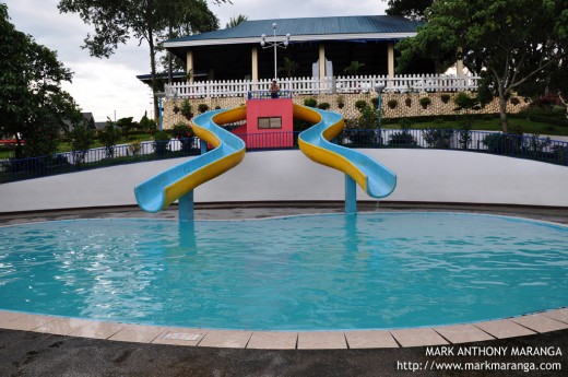 Pool with slides